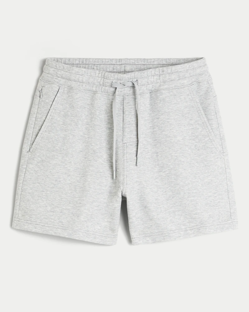 Mid-Thigh Cooling Fleece Shorts