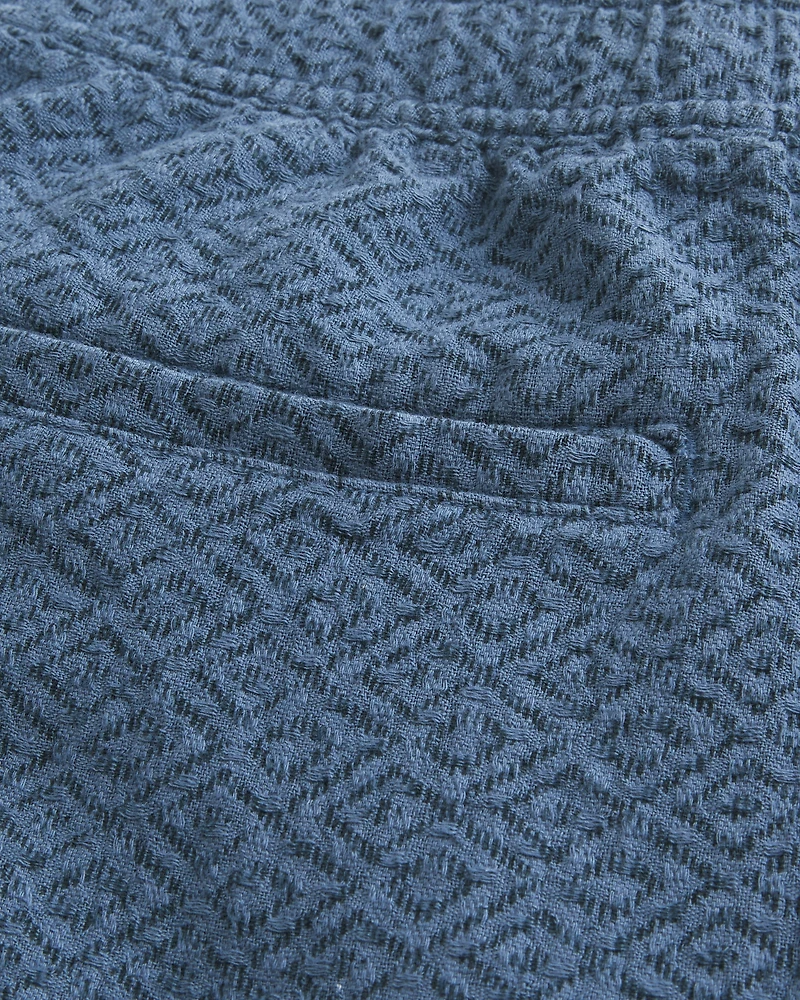 Linen-Blend Pull-On Shorts