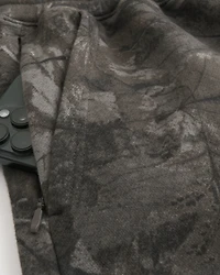 Above-the-Knee Camo Fleece Shorts