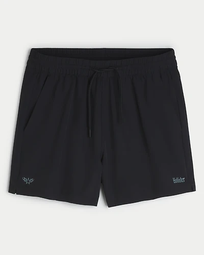 Mid-Thigh Logo Active Shorts