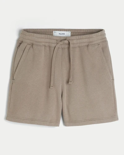Mid-Thigh Fleece Shorts