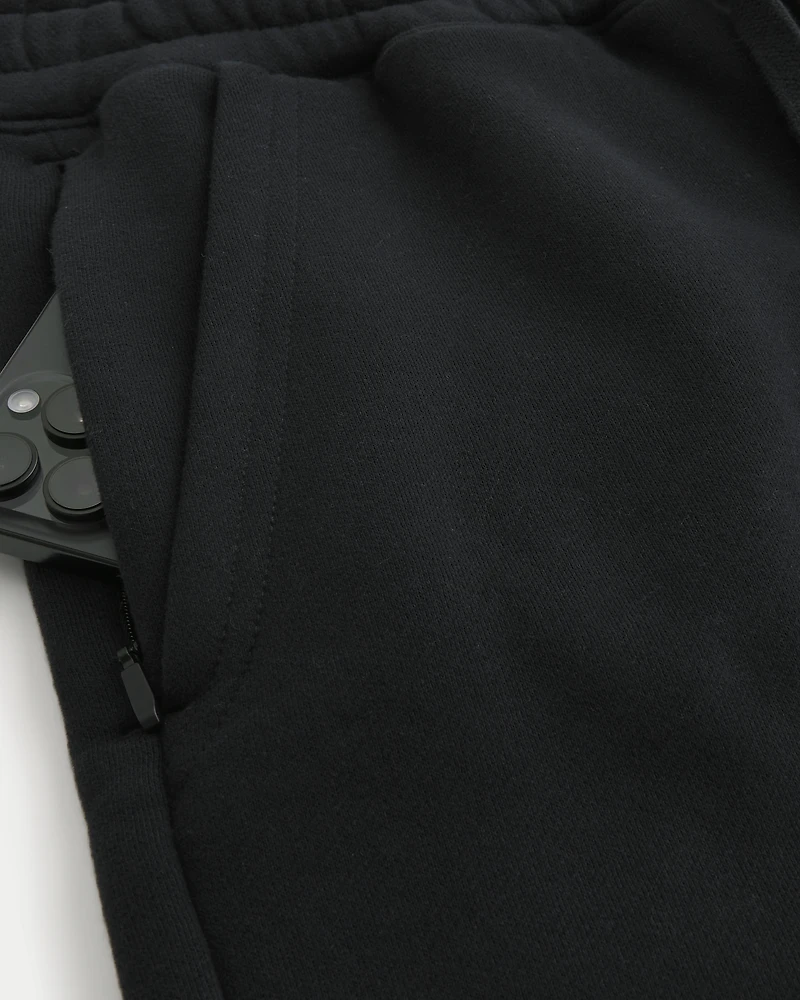Mid-Thigh Fleece Shorts