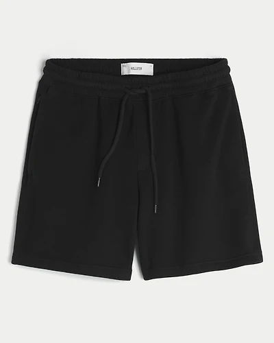 Above-the-Knee Baggy Fleece Shorts