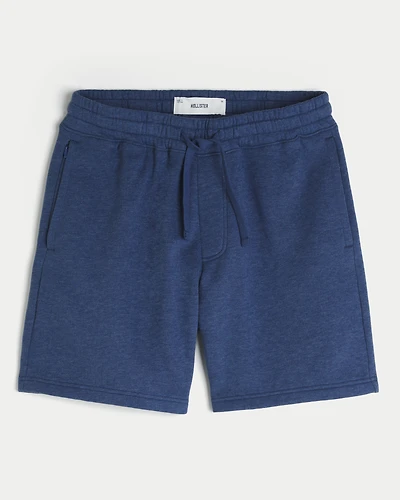 Above-the-Knee Baggy Fleece Shorts
