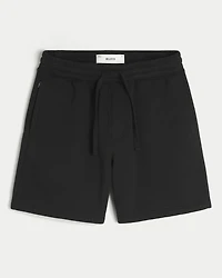 Above-the-Knee Baggy Fleece Shorts