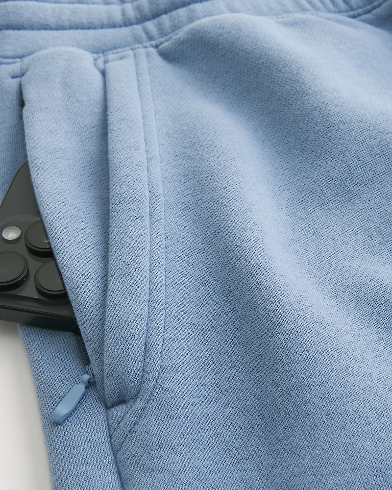 Mid-Thigh Fleece Shorts