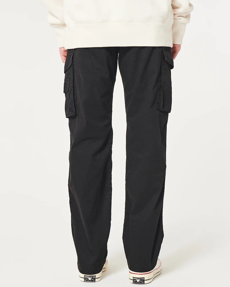 Slim Straight Cargo Pants