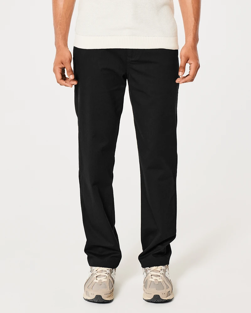Slim Straight Workwear Chino Pants