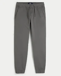 Relaxed Twill Joggers