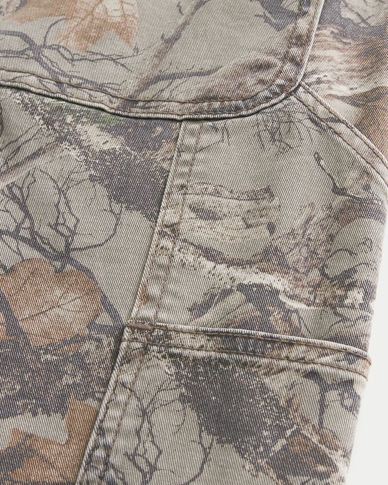 Camo Baggy Carpenter Pants