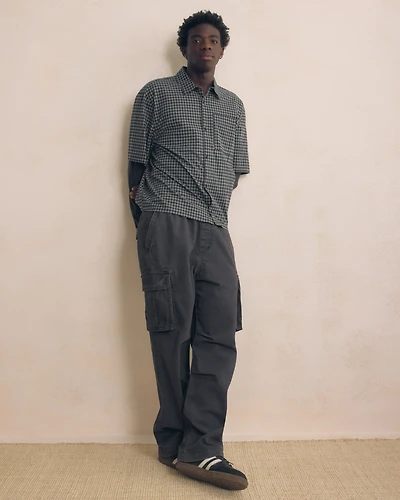 Baggy Pull-On Cargo Pants