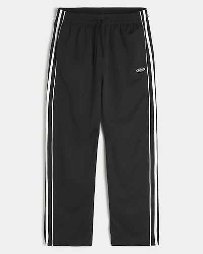 Knit Baggy Track Pants
