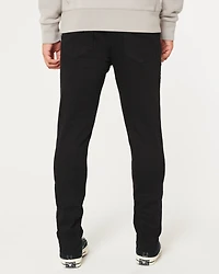 Black No Fade Athletic Skinny Jeans