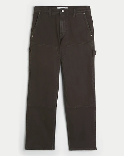 Relaxed Straight Painter Jeans