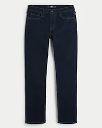 Dark Wash Slim Straight Jeans