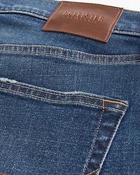 Dark Wash Athletic Straight Jeans