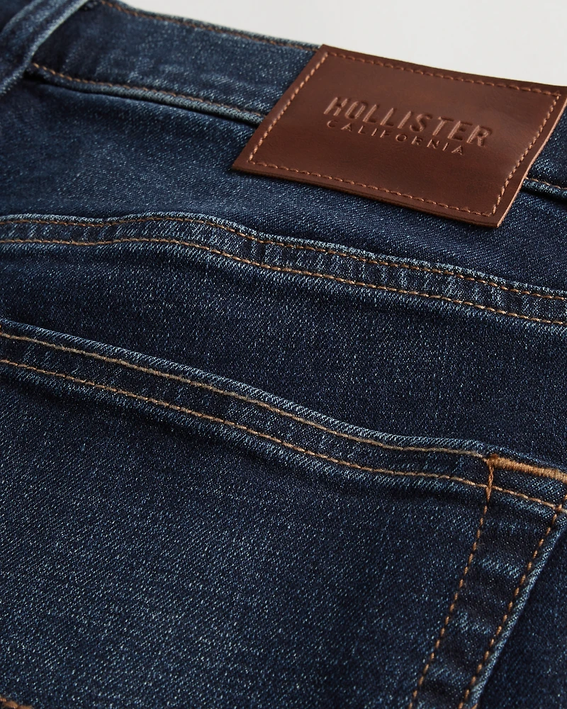 Dark Wash Athletic Skinny Jeans