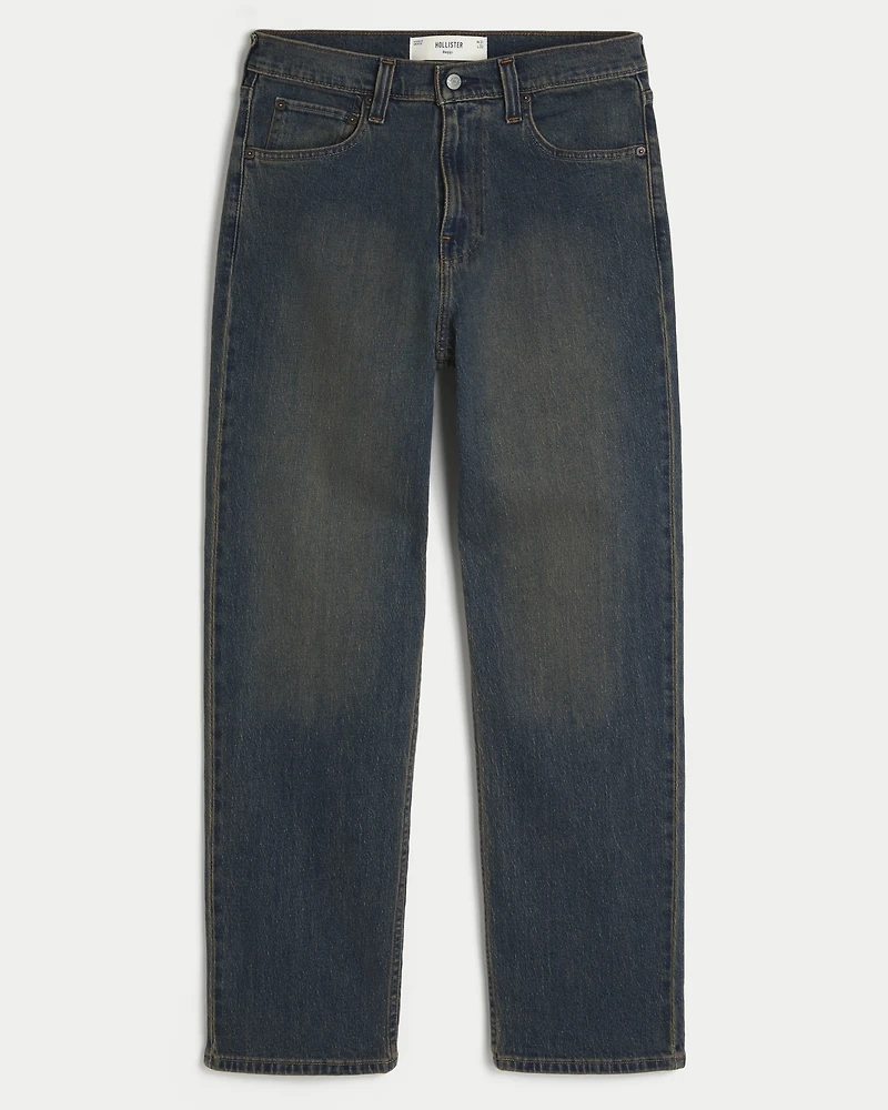 Dark Wash Baggy Jeans