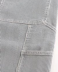 Railroad Stripe Baggy Painter Jeans