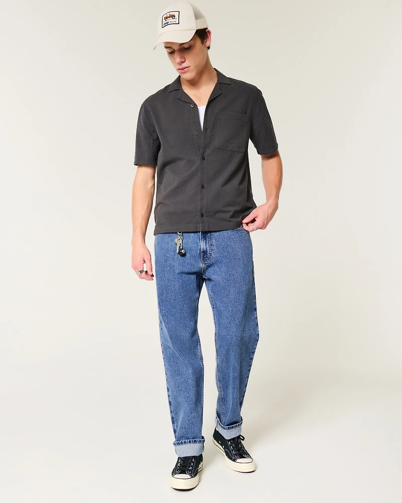 Medium Wash Loose Jeans