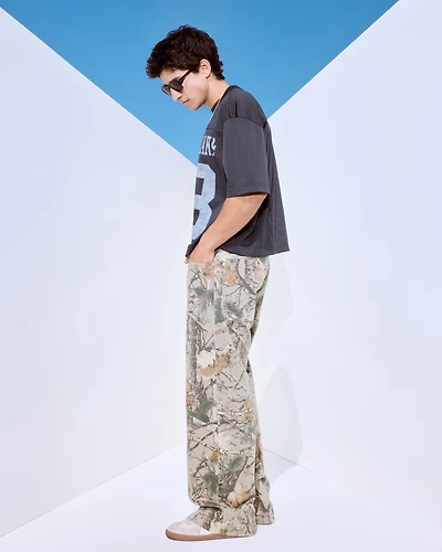 Camo Super Baggy Jeans