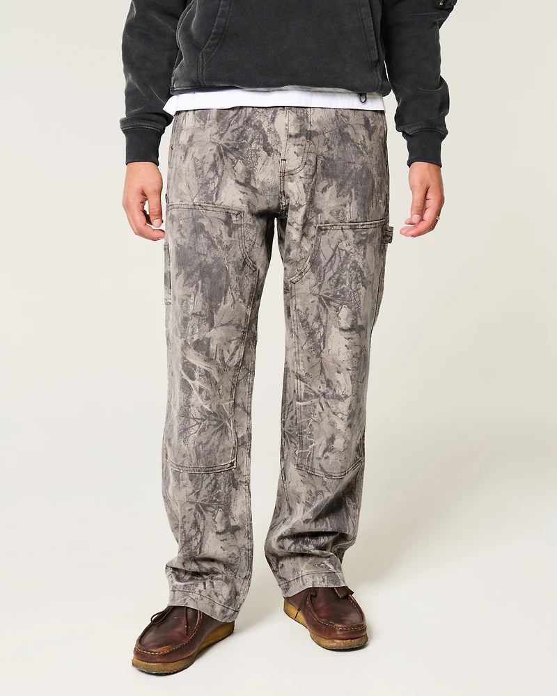 Camo Baggy Carpenter Jeans