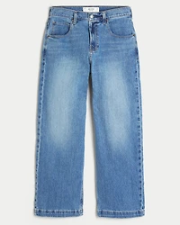 Medium Wash Super Baggy Jeans