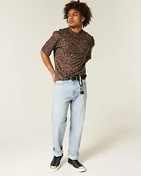 Light Wash Loose Jeans