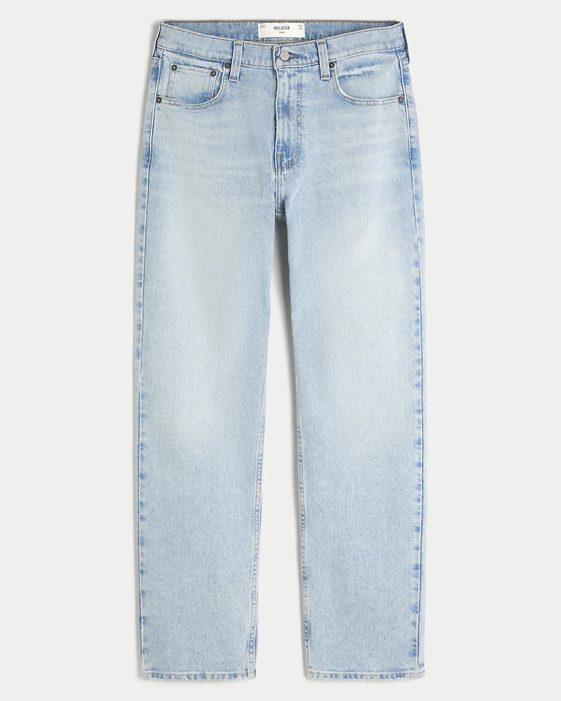 Light Wash Loose Jeans