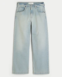 Light Wash Super Baggy Jeans
