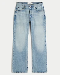 Light Wash Relaxed Bootcut Jeans