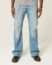 Medium Wash Relaxed Bootcut Jeans