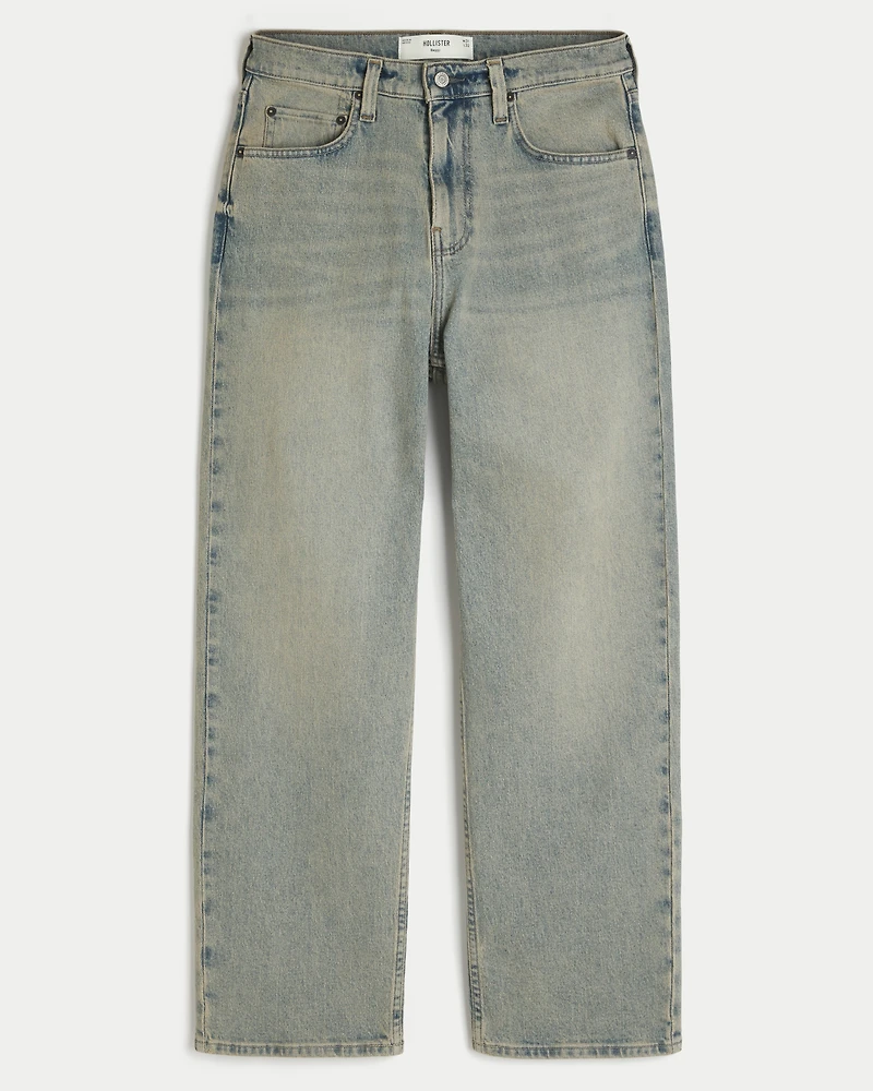 Light Wash Baggy Jeans