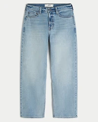 Spider Embroidery Baggy Jeans