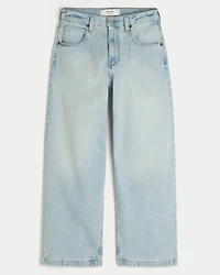 Light Wash Super Baggy Jeans