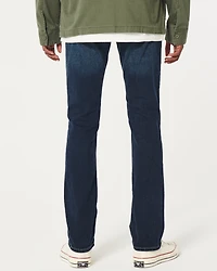 Dark Wash Slim Straight Jeans