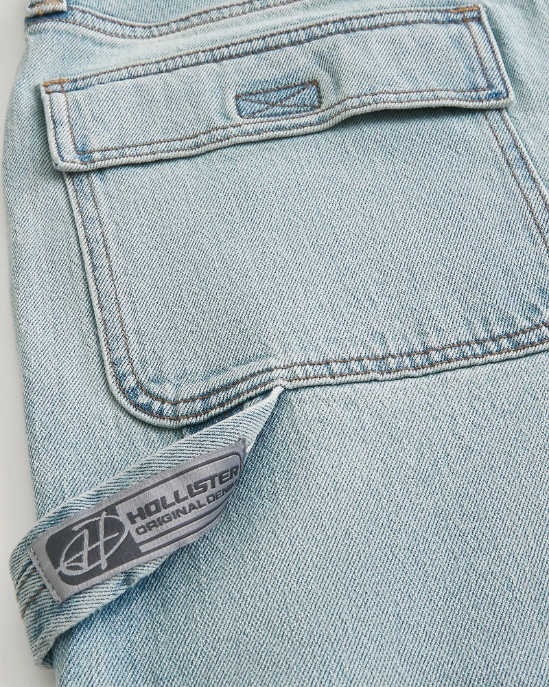 Light Wash Baggy Painter Jeans