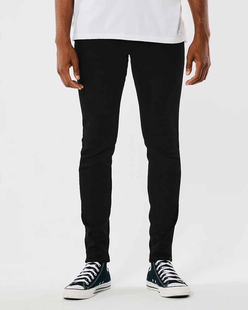 Black No Fade Super Skinny Jeans