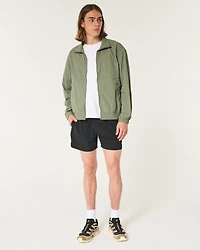 Zip-Up Nylon Jacket