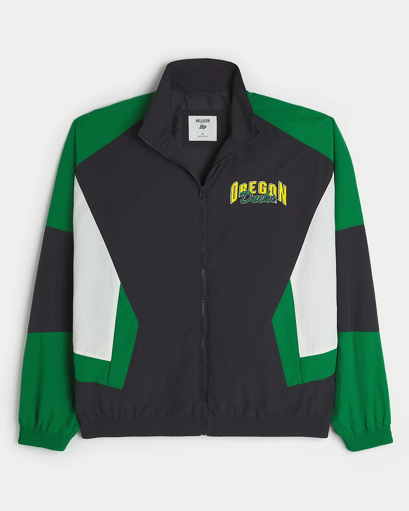 University of Oregon Ducks Graphic Windbreaker Jacket