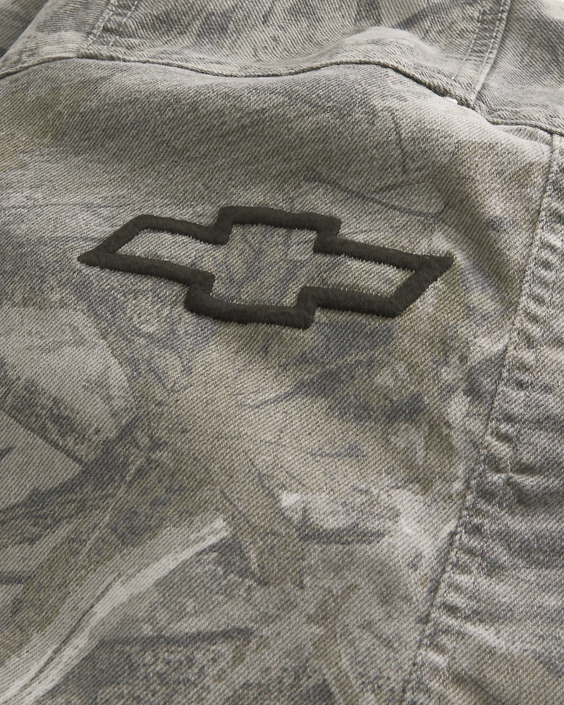 Chevrolet Graphic Camo Skater Jacket