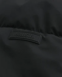 Faux Fur-Lined Puffer Jacket