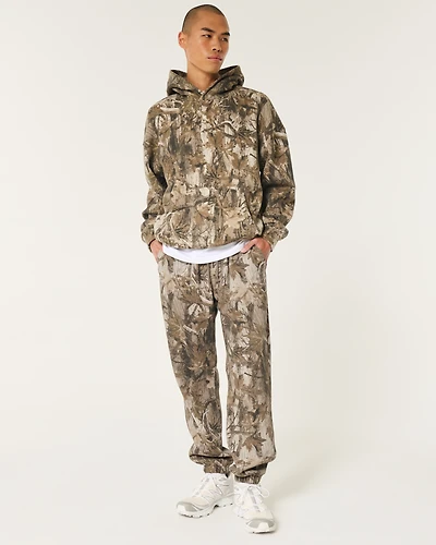 Relaxed Fleece Logo Joggers