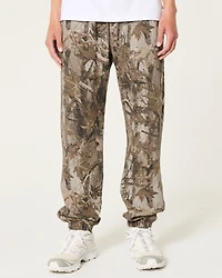 Relaxed Fleece Logo Joggers