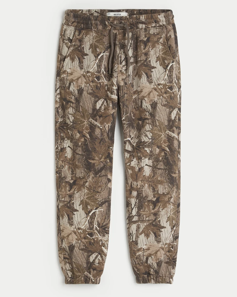 Relaxed Fleece Logo Joggers