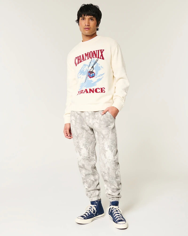 Relaxed Camo Fleece Joggers