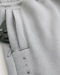 Studded Baggy Bootcut Sweatpants