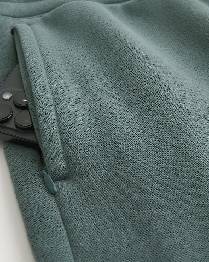 Relaxed Rib Fleece Joggers