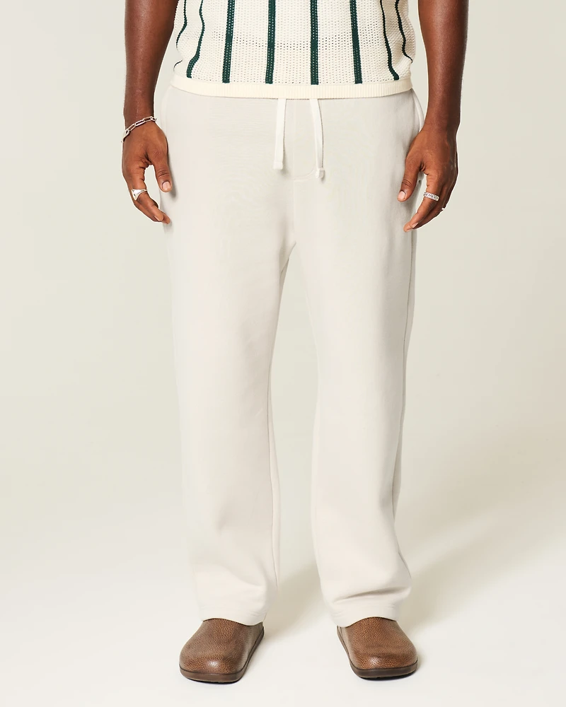 Back Embroidery Baggy Sweatpants