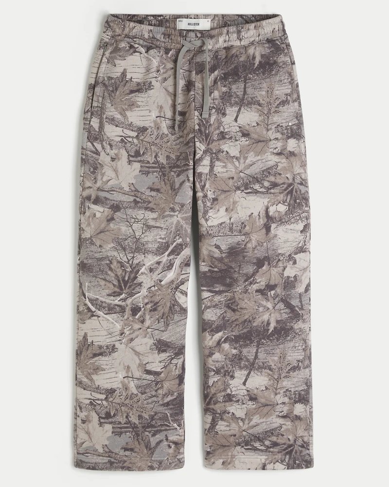 Hollister Feel Good Camo Super Baggy Sweatpants